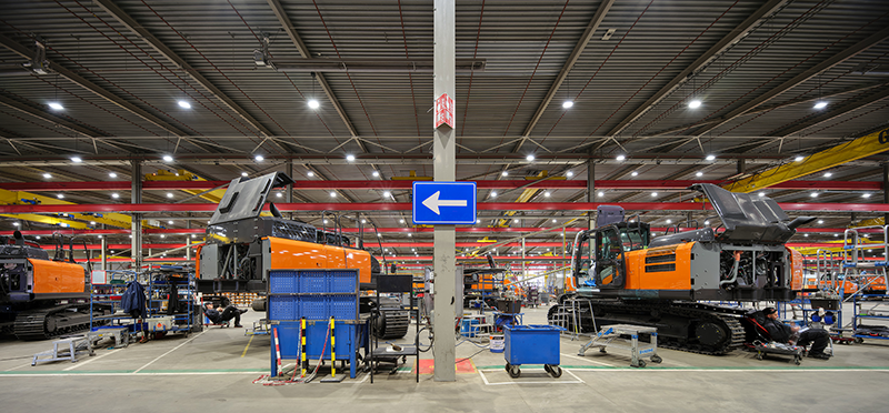 Hitachi Amsterdam verlichting