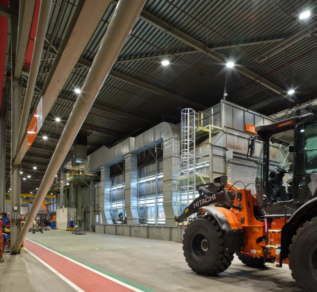 Hitachi Amsterdam verlichting